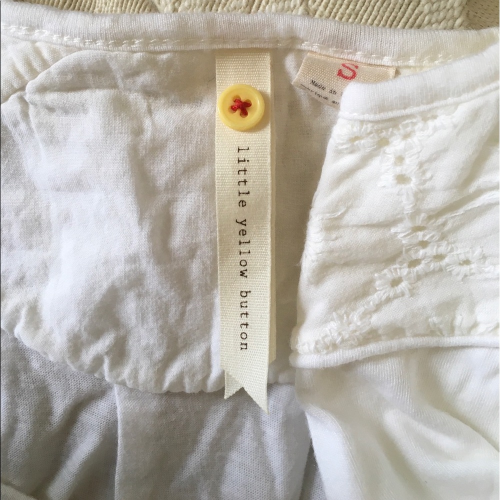 Little Yellow Button top by Anthropologie - Picture 5 of 9
